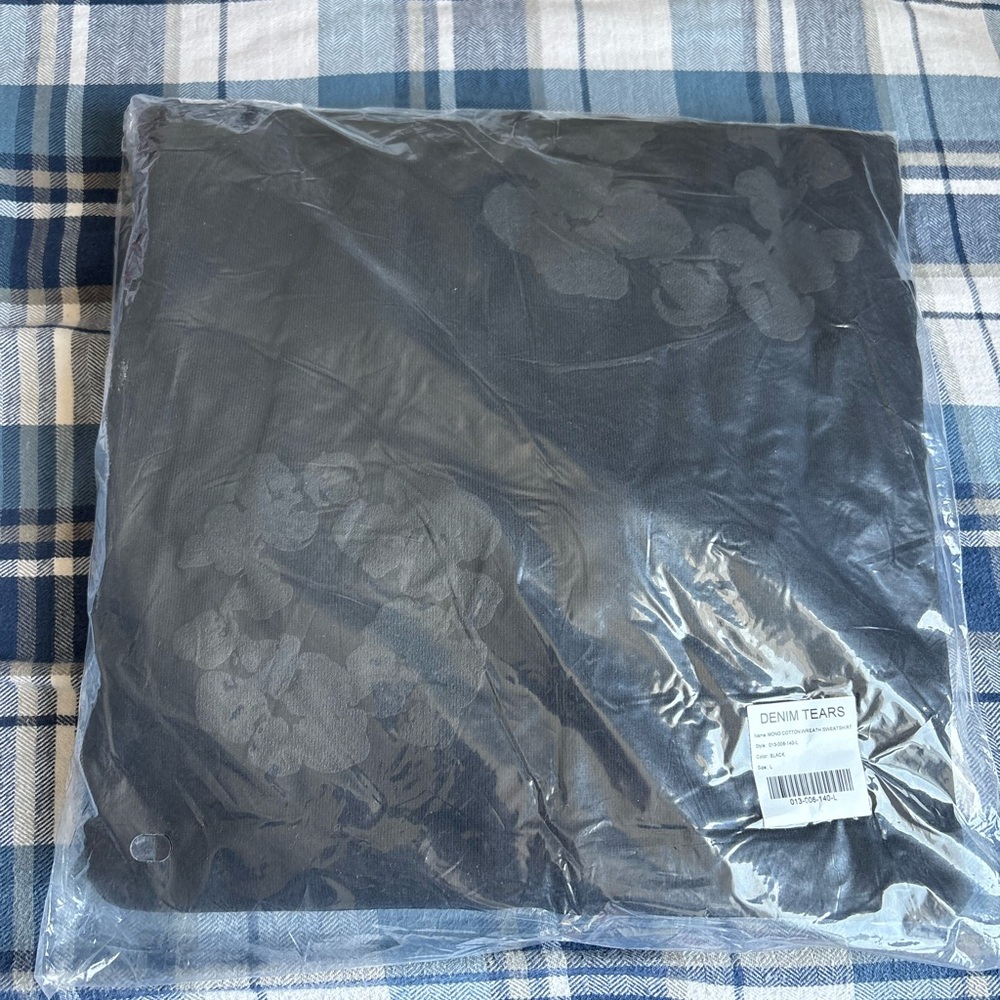 Black Denim Tears Floral Jacket, brand new/Authentic✅
